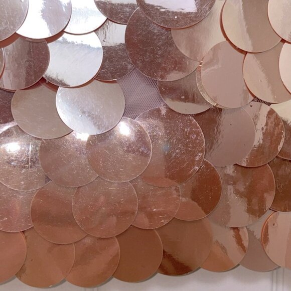 NWT J.Crew Collection Circle Sequin Mini Skirt in Peachy Pink - Picture 14 of 14